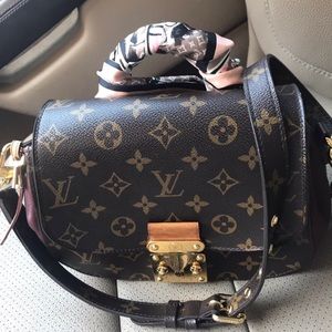 Louis Vuitton eden handbag monogram canvas pm